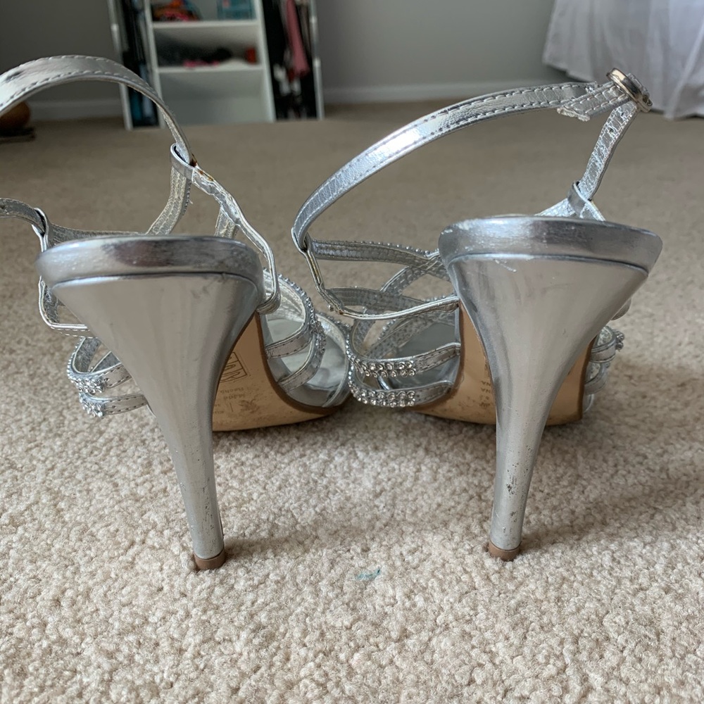 Call It Spring Silver Heels - Picture 4 of 4